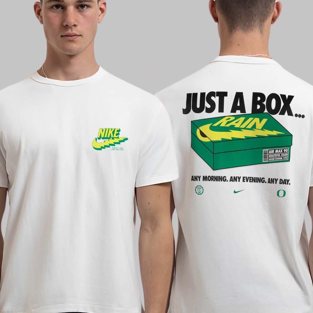 

Grateful Dead X Oregon Ducks, Box Of Rain Two Sided T-Shirt XL