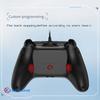 Wired Game Controller for PC PS3 Android TV-BOX Gamepad Joypad with Hall Trigger Dual Vibration Programmable Keys Turbo Button