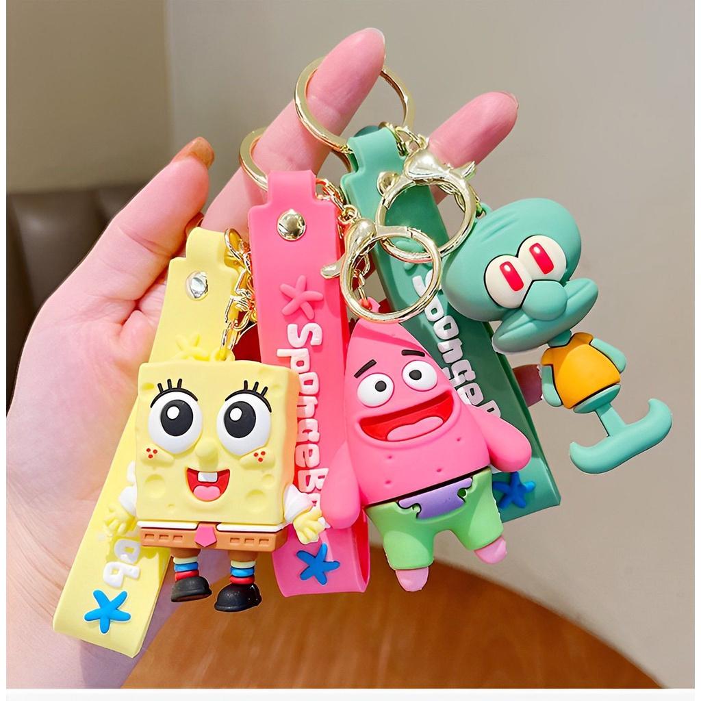 Adorable Spongebob Squarepants Keychain Pendant For Kids And Adults