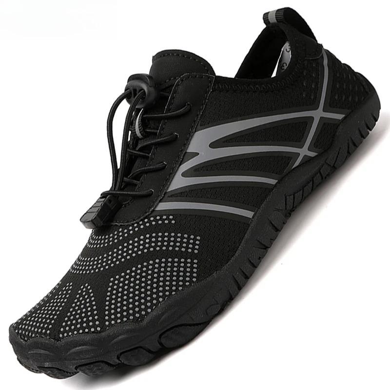 Breathable Aqua Shoes Unisex Quick Drying Lightweight Wading Sneakers Non Slip Soft Sole Water Shoes for Beach Swim Diving Surf