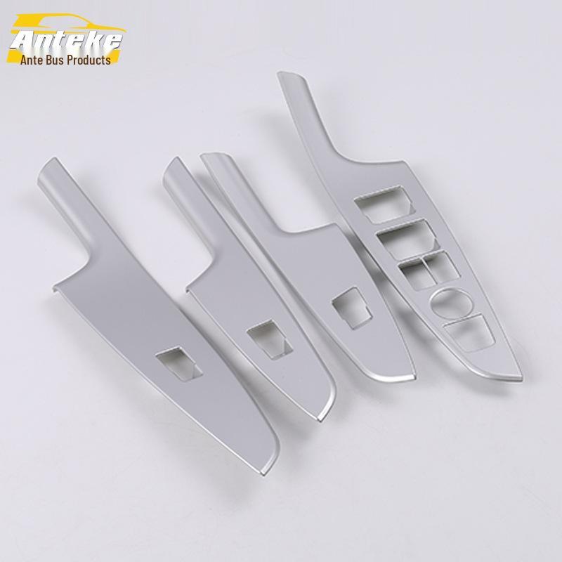 2019 Tucson Glass Switch Decorative Panel for Door Window Armrest - Lift Button Sticker Frame