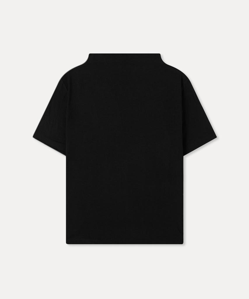 MIXXO Mock Neck Short Sleeve T-Shirt_Miwhwg301A