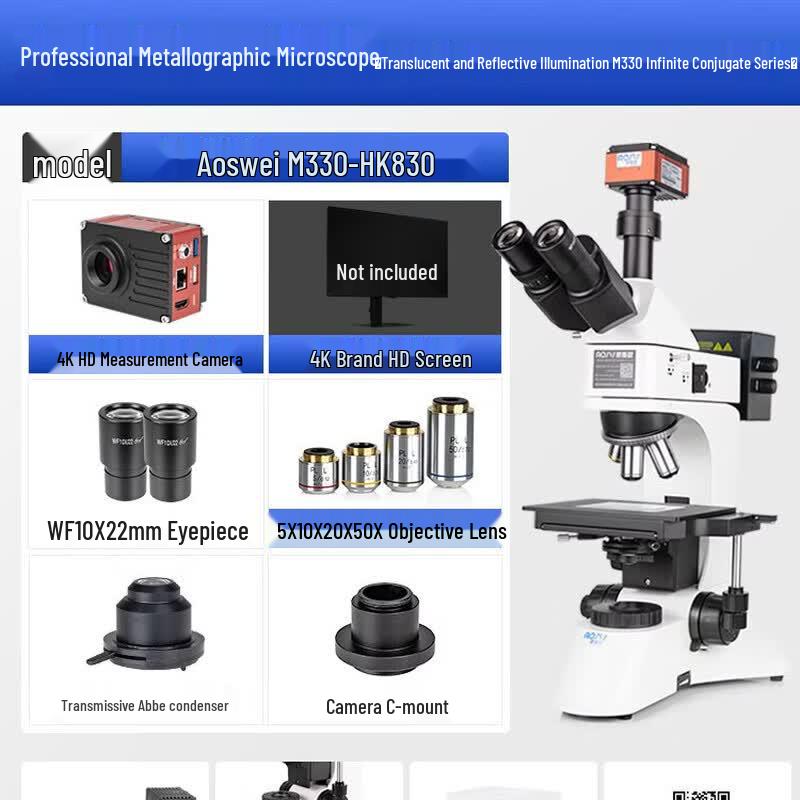 AOSVI HD Metallurgical Microscope