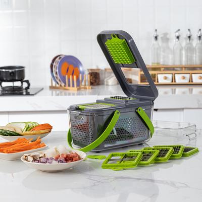 Tăiător de legume multifuncțional Tocător de bucătărie Mancare Ceapă Cartofi Răzătoare Morcovi Instrument de bucătărie Accesorii gadget