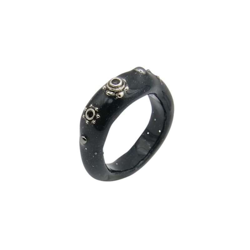 Nff Midnight Essence Ring-black