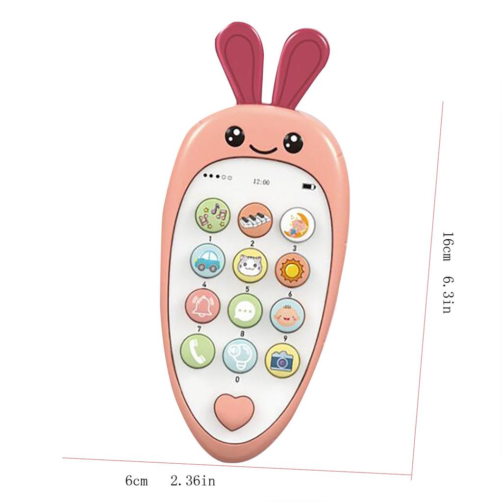 Children's Early Education Telephone Puzzle Bilingual Music Story Machine