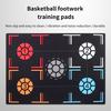 Basketball Training Mat for Kids Improve Dribbling Skills Non-Slip Surface Mat Foldable Anti-Slip