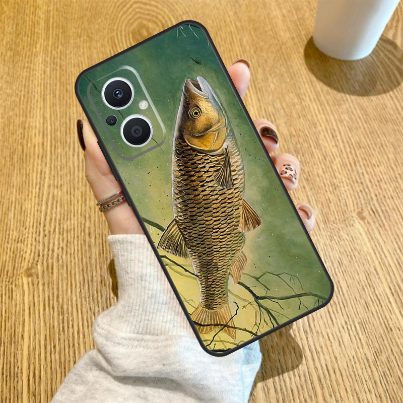 Chub Carp Fish Funda For OPPO Reno 7 8 Lite 14 F 13F 12F 11F 13 12 11 10 Pro OPPO Find X9 X8 X6 X5 Pro Case