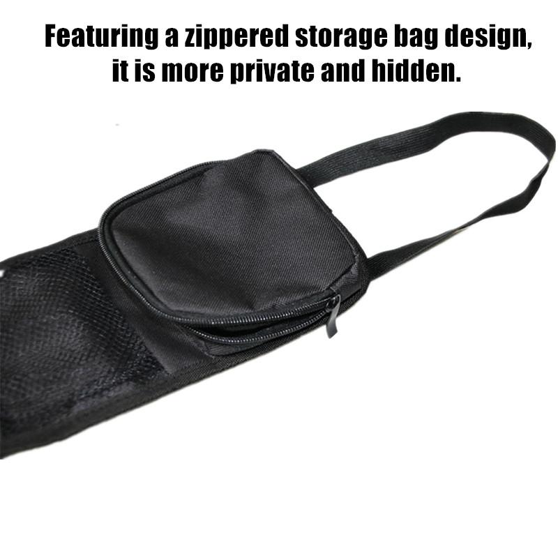 1 Bucată Geantă Agățată Spătar Scaun Auto Pânză Oxford Impermeabilă Rezistentă la Presiune Termică Mâner Geantă Laterală de Depozitare Compresie Vehicul