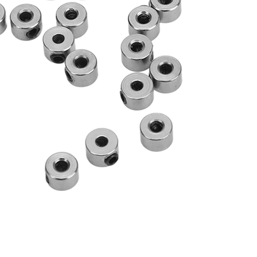 20Pcs Landing Gear Stopper Set Wheel Collar 2.1mm Stainless Steel Exquisite Craftsmanship RC Plane Model Aircraft Parts