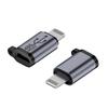 Type-C/Micro To iOS8Pin Conversion Adapter, iOS8pin To Type-C/Micro USB Converter Support Charging & Data Transfer