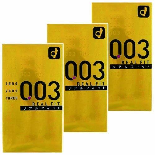 Zero Zero Three Real Fit 10 pieces x 3 piece set (003)