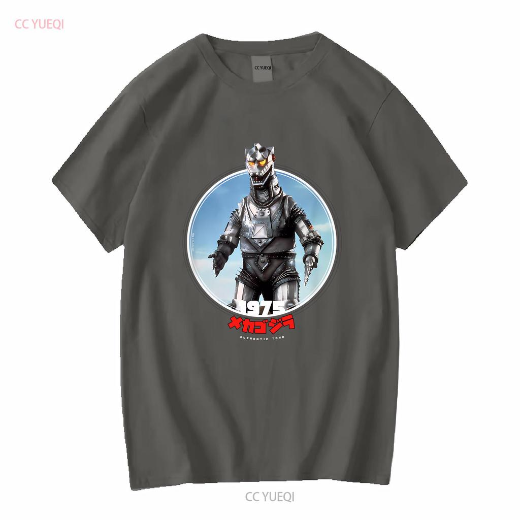 Mechagodzilla 1975 Icons of Toho T Shirt Long or Short Sleeves Vintage Washed Versatile Fashion Stylish Homme Slightly