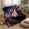 Atletico Madrid Theme blanket Soft Flannel Blanket Plush Throw Blanket Cozy Sofa Bed Blanket for Home Decor