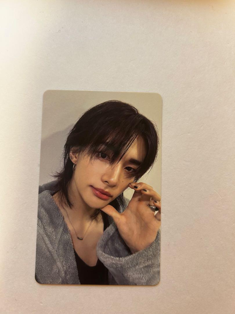 

[Б/У] Stray Kids Хёнджин торговая карта домин ATE бонус за покупку