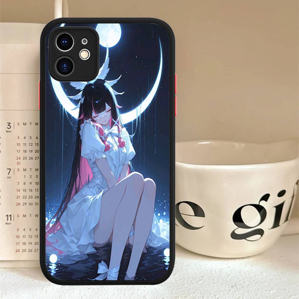 

Genshin Impact Columbina For IPhone 11 12 13 14 15 16 Pro Max Plus Matte Translucent Phone Cover iphone 16 plus