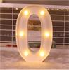 16cm Letters with Led Warm Light  Alphabet Letter Number Night Light Home Christmas Letters Birthday Party Supplies Decoration