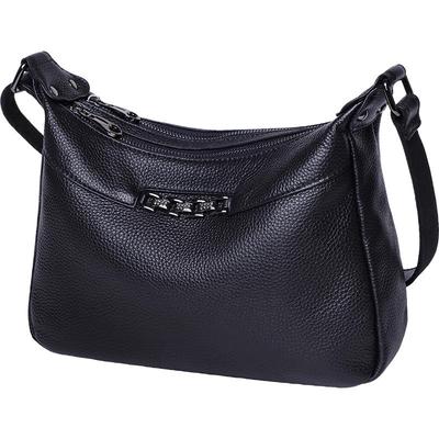 YUYULA Women's Leather Crossbody Shoulder Bag