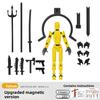 Robot Control Inertia Models Creative Action Figures Set With Joints Magnetic