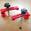 1pc Woodworking Desktop Hold Down Clamp Fixed Clip T-Track Clamping Blocks Platen For Woodworking Benches 20MM Hole Tool