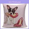 Luxurious Boston Terrier French Bulldog Cushion Pillow Case With Timeless Design
