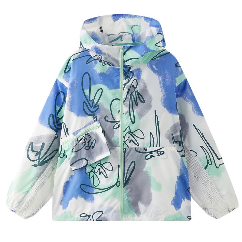 MQD Boys  Hooded Sun Protection Jacket 160cm