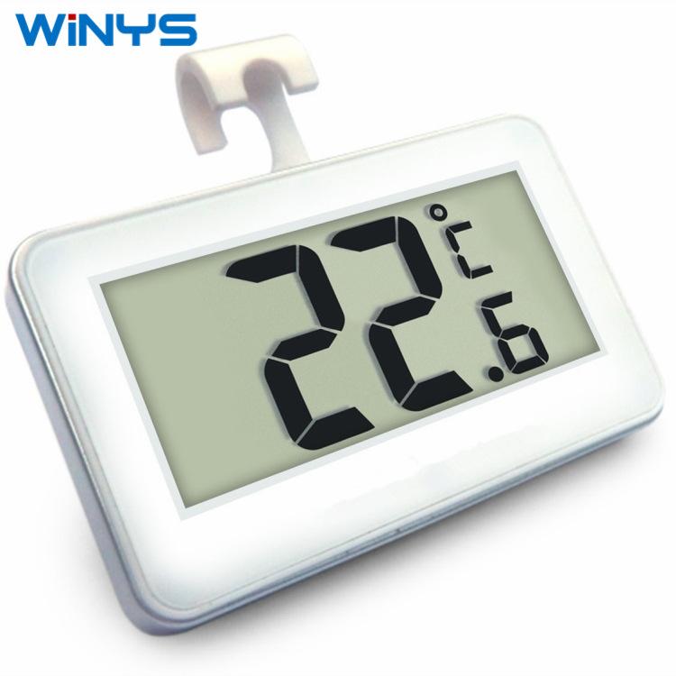 

High-precision household waterproof refrigerator thermometer with magnet white серый