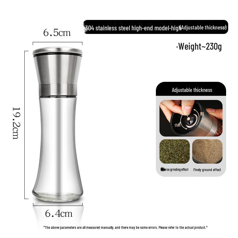 

Zhaoran Japanese Pepper Grinder with Adjustable Coarseness