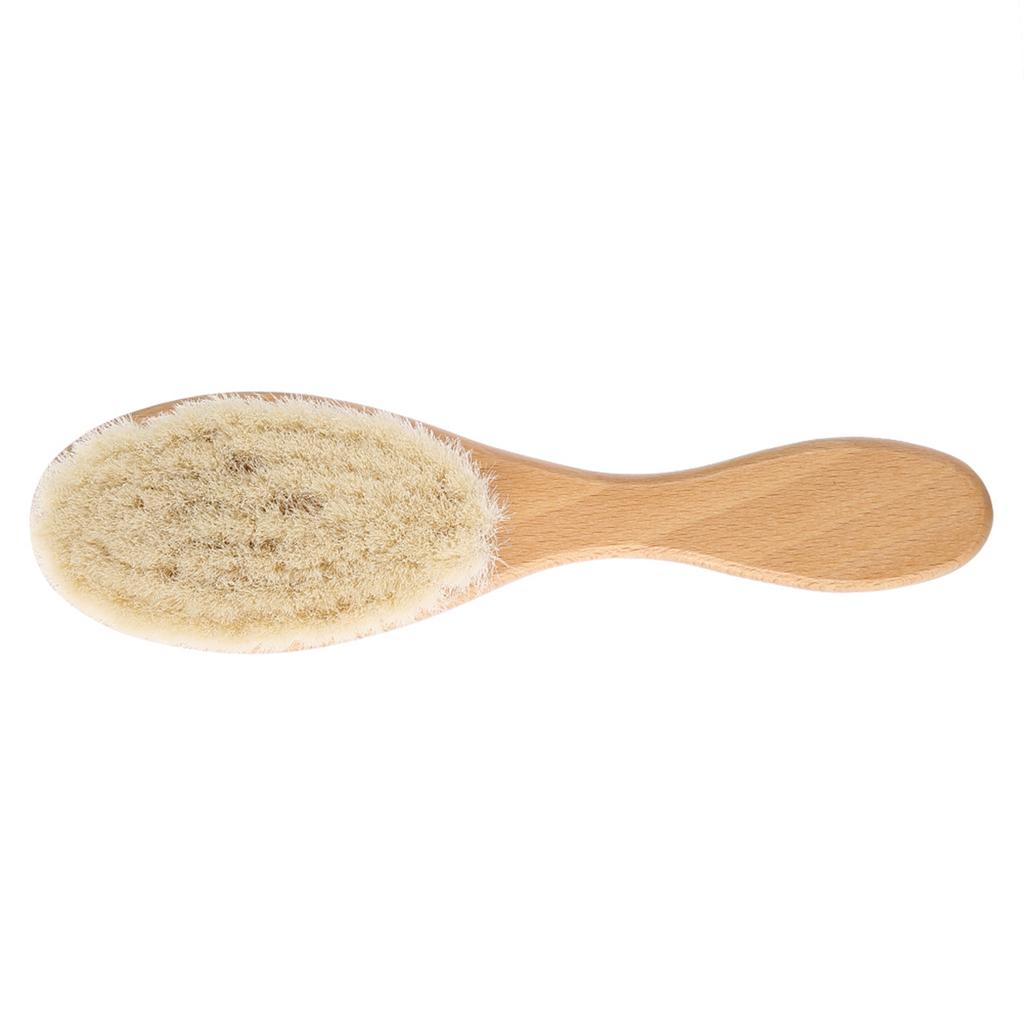 Retro Oil Head Brush Styling Carving Cleaning Brush Beard Hair Cleaning Tool Hairbrush