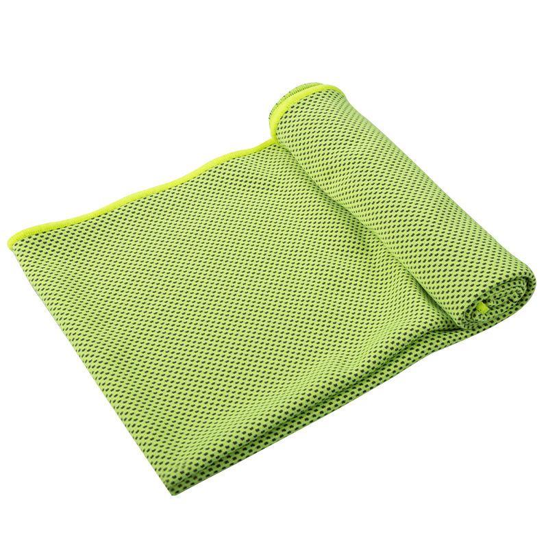 

Cold Feeling Sports Ice-Cold Towel Yoga Workout Sweat Quick-Drying Cooling Towel Sweat Wiping Cooling Towel Iced Towel Green All yards