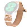 Metal Strap for Garmin D2 Air X10/Bounce Milanese Watch Band Butterfly Decor Electroplating Color