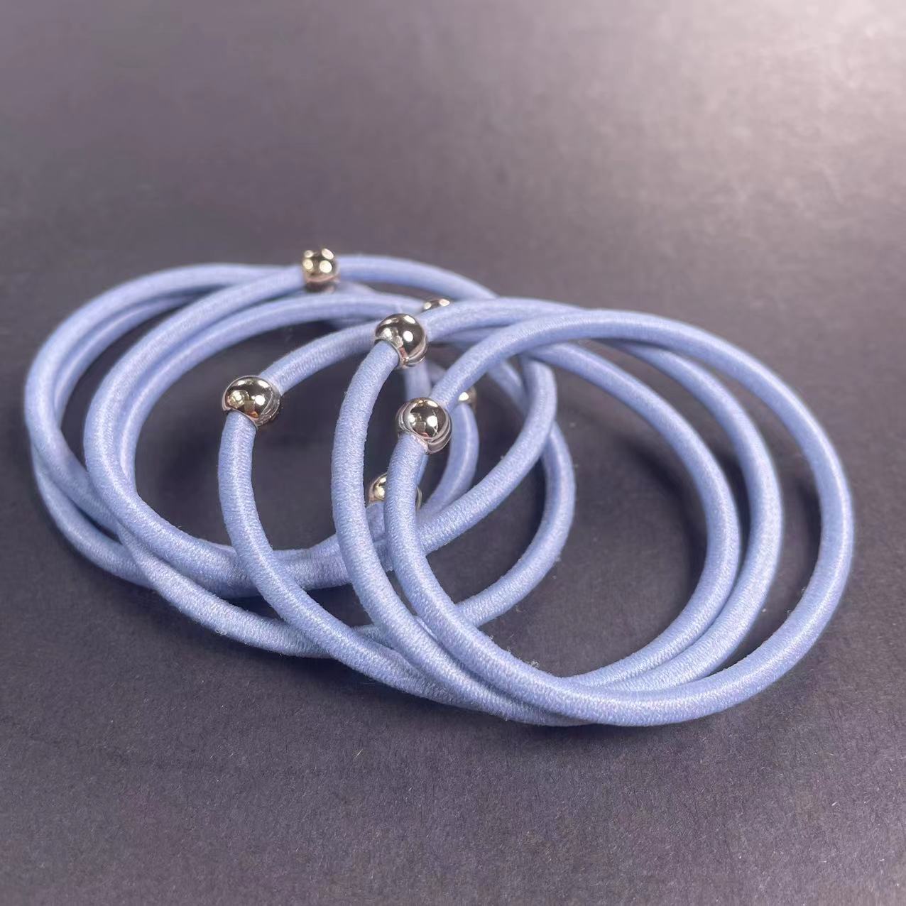 

10 шт. Эластичные резинки для волос для девочек, металлические повязки на голову для женщин, заколка для волос «хвост», аксессуары для волос, повязка на голову 10 Pcs