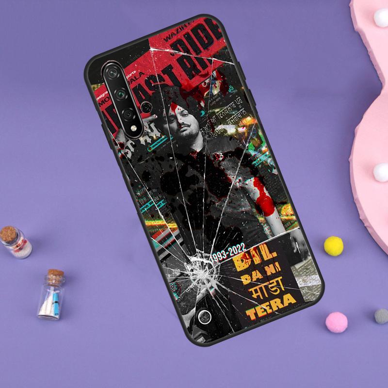 Indian Rapper Sidhu Moose Wala For Huawei Nova Y61 Y60 Y70 Y72 Y73 Y90 Y91 9 10 SE 7i 8i 11i 12i P30 P40 Lite P60 Pro Case