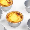 5Pcs Small Tin Nonstick Cupcakes Cup Aluminum Zinc Zinc Alloy Cake Mold Pan Eggs Tart Moulds  Professional Use