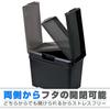 SEIWA Car Supplies Trash Can Dust Box L Tissue Weight Included Black W733