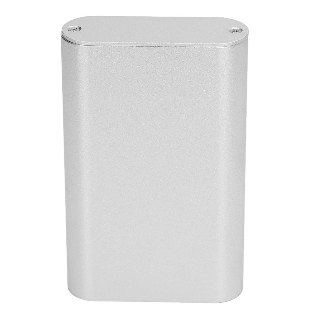 Cutie electronica din aluminiu Carcasa proiect din aluminiu argintiu mat pentru placa de circuit 24x70x110mm