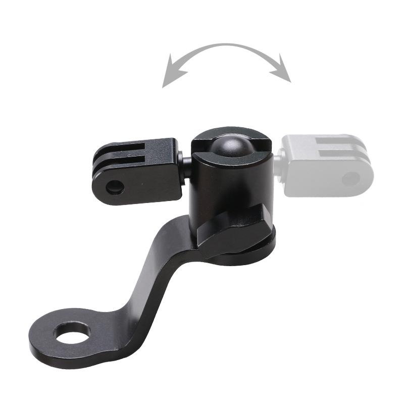 Motorcycle Bracket Mount Rearview Mirror Supporter Ride for Gopro 13 12 11 10 9 8 7 DJI OSMO Action 5 Pro 4 Insta360 X5 X4 GO 3S