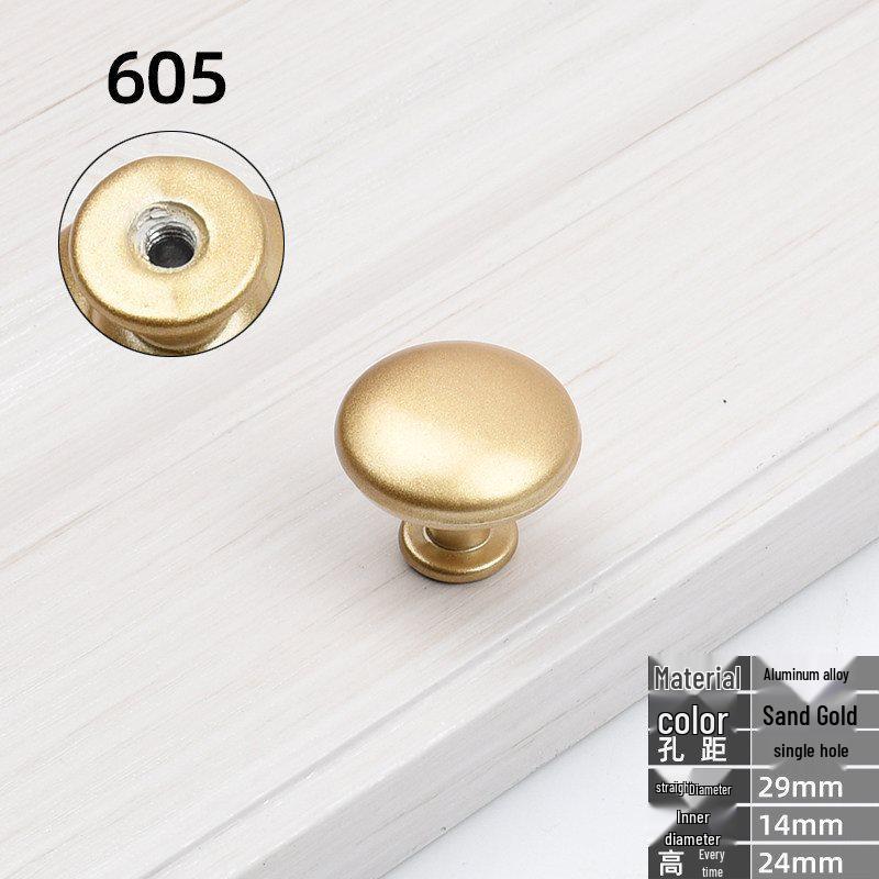 Modern Minimalist Gold Nordic Cabinet & Drawer Handles