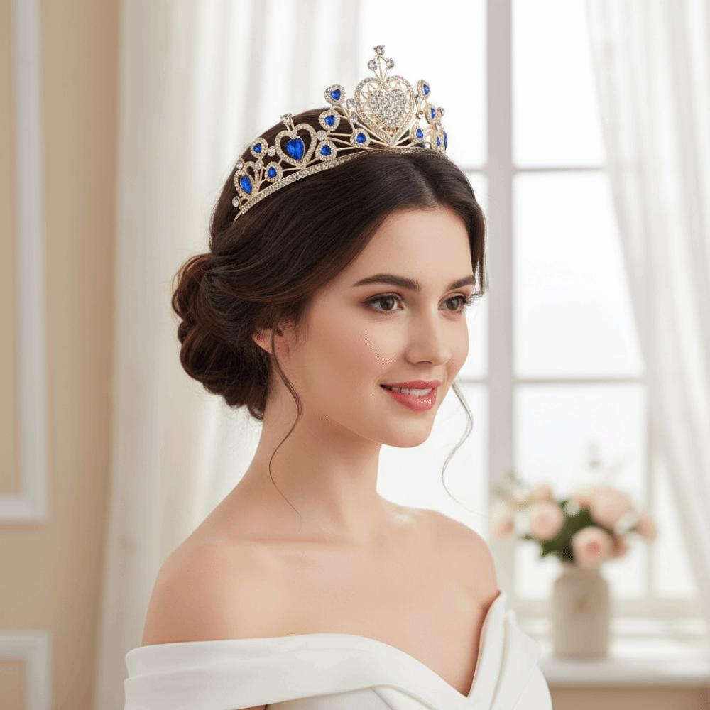 Headpieces Crystal Bridal Tiara Crown Sparkling Wedding Hair Tiara  Gorgeous Accessories