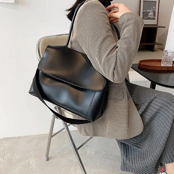 Женская винтажная сумка на одно плечо — фото 4