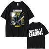 Rock Band Kmfdm Tour 97 Graphic Print Tshirt Summer Unisex Unisex Vintage Gothic Punk Streetwear Male Casual Pure Cotton T Shirts