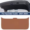 Car Trunk Mat For Hyundai Tucson L Custo 2024 2025 Leather Rear Trunk Door Anti-dirty Protection Mat Cargo Liner Accessories