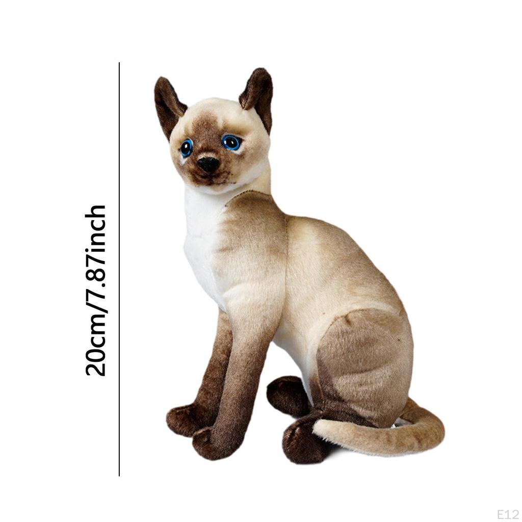 Cartoon Cat Plush Doll for Kids Room and Birthday Celebrations