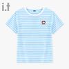 Tricou de damă din bumbac, cu dungi, larg, Fingercroxx IT 2026, pentru vară