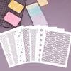 Cake Decorating Stencil & Powder Duster Set