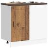 VidaXL Kitchen Cabinet Porto Old Wood Engineered Wood, Sink Cabinet, Kitchen Sink Base Cabinet, Cabinet of 854306