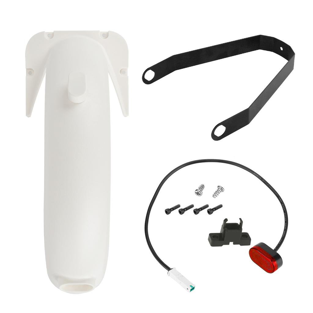 Kit Parafango Posteriore Rosso Per Segway Ninebot Max G30: Ricambio Originale Con Luci