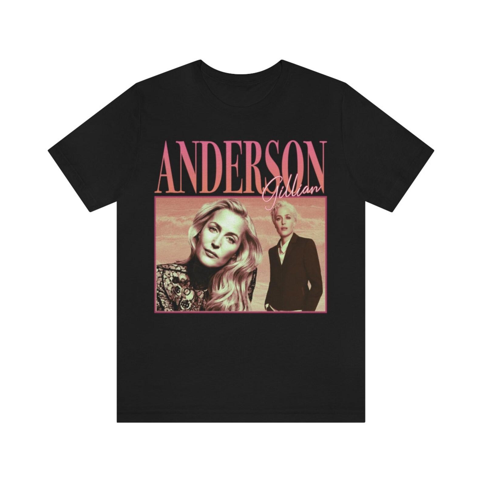 90 s Retro style T-shirt Gillian Anderson 3XL