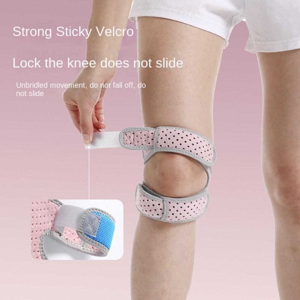 

Adjustable Patella Knee Support Kneepad Safety Knee Wrap Sleeve for Men and Women чорний