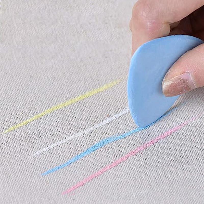 10/20/30 PCS Colorful Tailor Chalk Triangle Sewing Painting Powder Cutting Powder Clothing Pattern Marker Scratching Powder